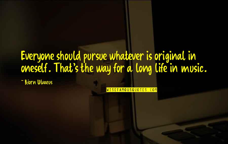 Makita Tool Parts Quotes By Bjorn Ulvaeus: Everyone should pursue whatever is original in oneself. Makita Tool Parts Quotes By Bjorn Ulvaeus: Everyone should pursue whatever is original in oneself.