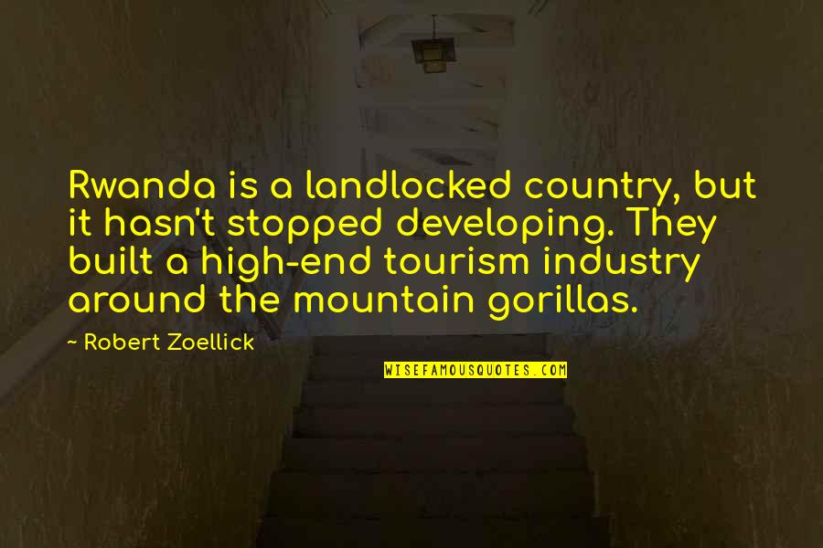 Malachowski Spiwory Quotes By Robert Zoellick: Rwanda is a landlocked country, but it hasn't Malachowski Spiwory Quotes By Robert Zoellick: Rwanda is a landlocked country, but it hasn't