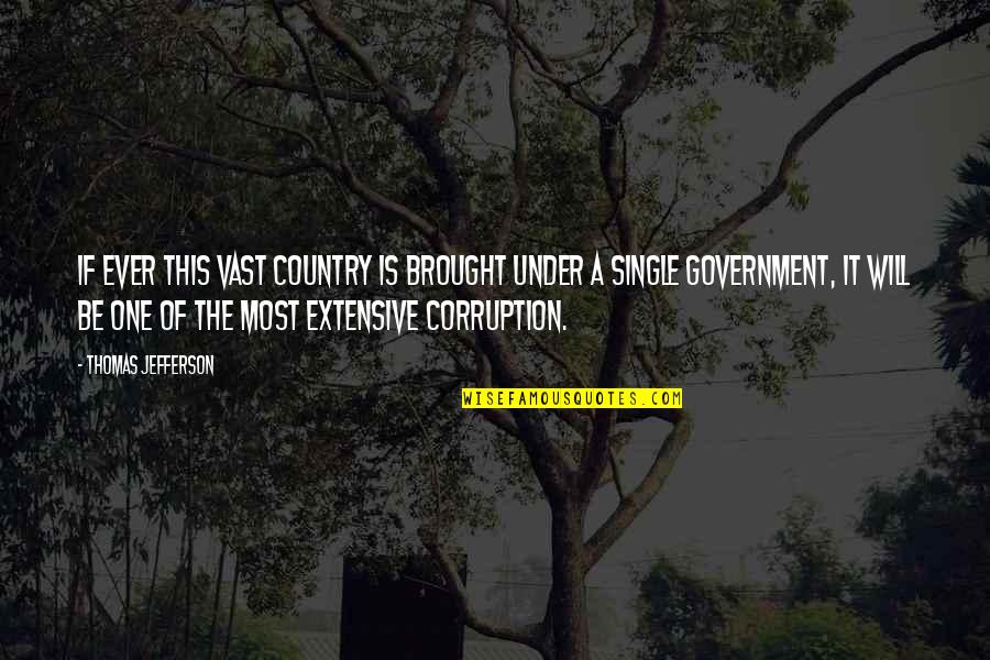 Malenkai Quotes By Thomas Jefferson: If ever this vast country is brought under