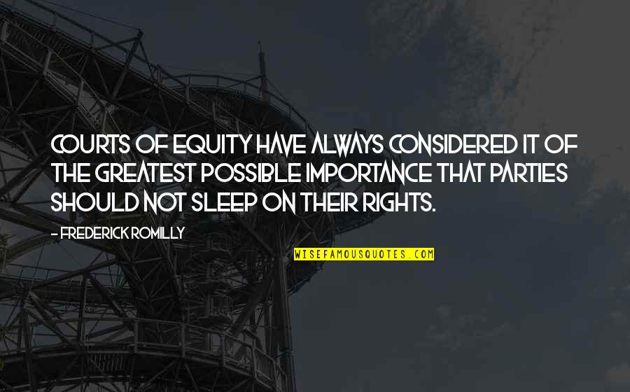 Man And Woman Hugging Quotes By Frederick Romilly: Courts of equity have always considered it of Man And Woman Hugging Quotes By Frederick Romilly: Courts of equity have always considered it of
