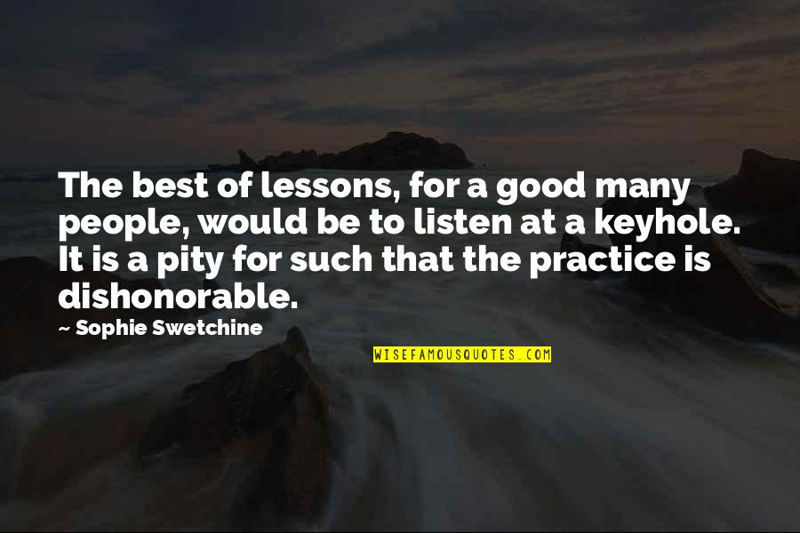 Man Best Quotes By Sophie Swetchine: The best of lessons, for a good many Man Best Quotes By Sophie Swetchine: The best of lessons, for a good many