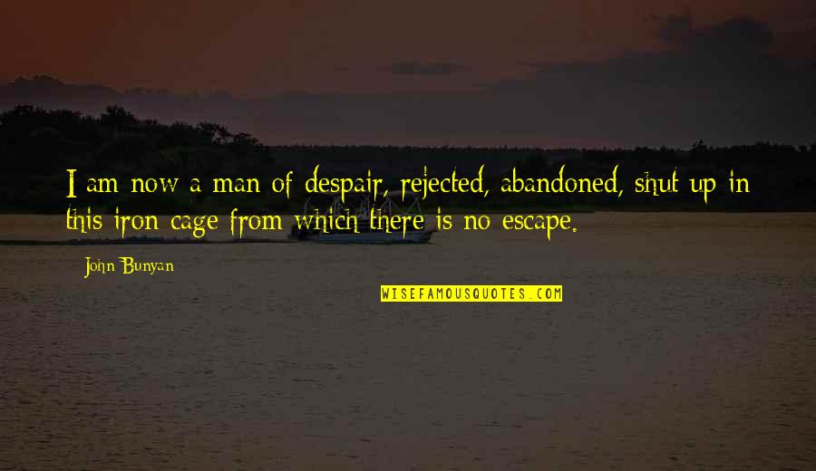 Man Depression Quotes By John Bunyan: I am now a man of despair, rejected, Man Depression Quotes By John Bunyan: I am now a man of despair, rejected,