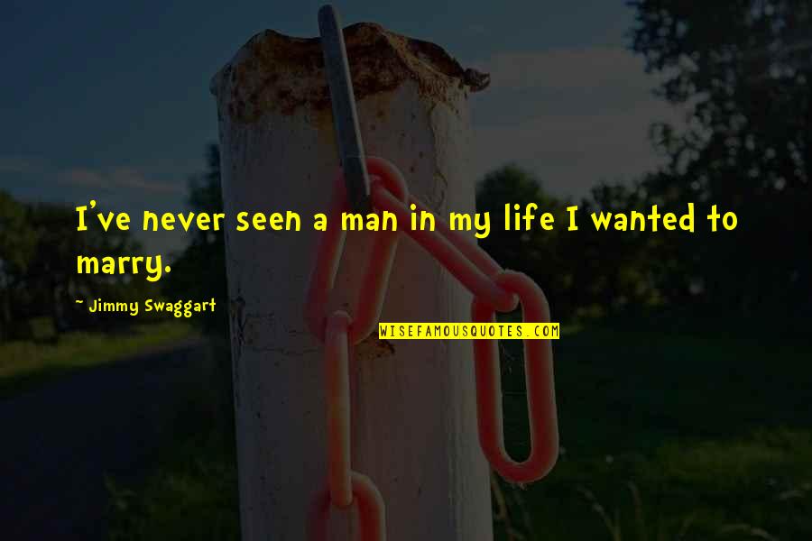 Man In My Life Quotes By Jimmy Swaggart: I've never seen a man in my life Man In My Life Quotes By Jimmy Swaggart: I've never seen a man in my life