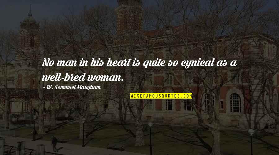 Man N Woman Quotes By W. Somerset Maugham: No man in his heart is quite so