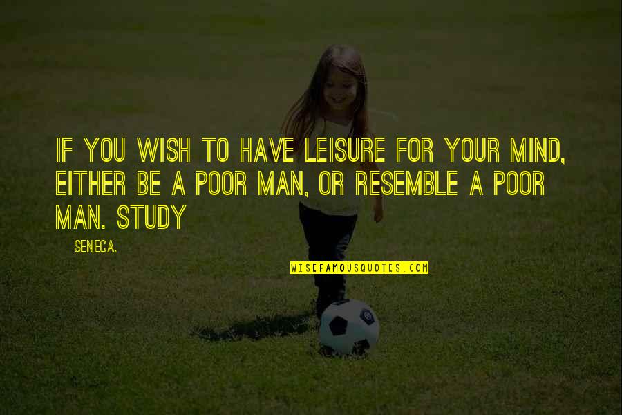 Man Of Leisure Quotes By Seneca.: If you wish to have leisure for your