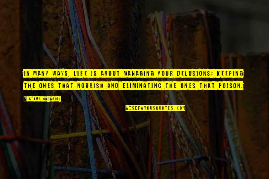 Managing Your Life Quotes By Steve Maraboli: In many ways, life is about managing your Managing Your Life Quotes By Steve Maraboli: In many ways, life is about managing your