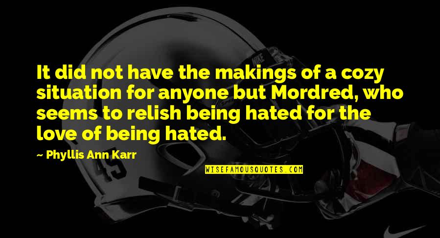 Manant Quotes By Phyllis Ann Karr: It did not have the makings of a Manant Quotes By Phyllis Ann Karr: It did not have the makings of a
