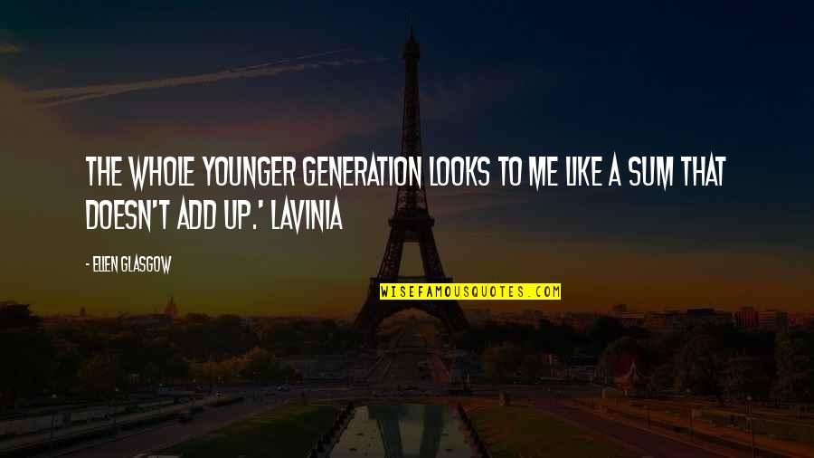Mandelstam Variable In Particle Quotes By Ellen Glasgow: The whole younger generation looks to me like