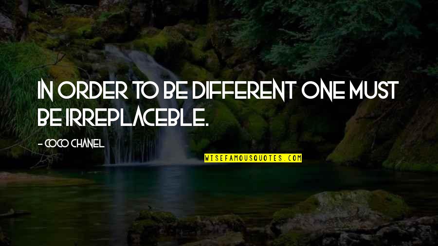 Manimix Quotes By Coco Chanel: In order to be different one must be Manimix Quotes By Coco Chanel: In order to be different one must be