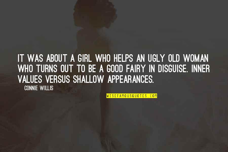 Manipulados Quotes By Connie Willis: It was about a girl who helps an Manipulados Quotes By Connie Willis: It was about a girl who helps an