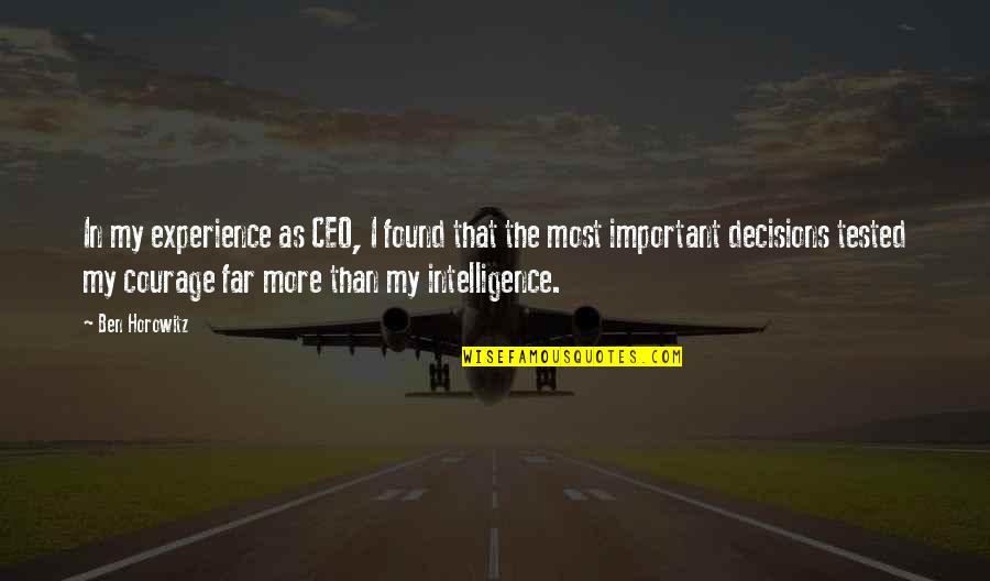Manipulation In Animal Farm Quotes By Ben Horowitz: In my experience as CEO, I found that Manipulation In Animal Farm Quotes By Ben Horowitz: In my experience as CEO, I found that