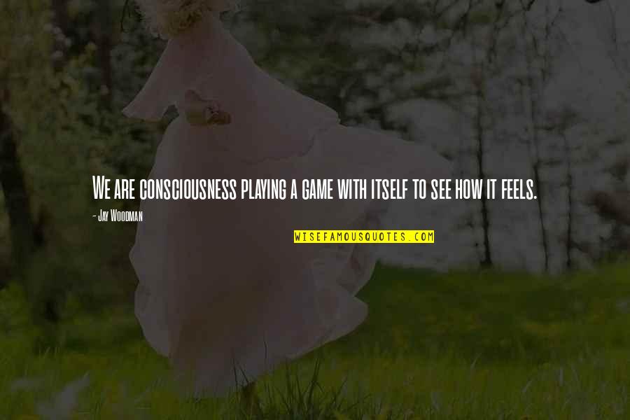 Manousakis Manousos Quotes By Jay Woodman: We are consciousness playing a game with itself