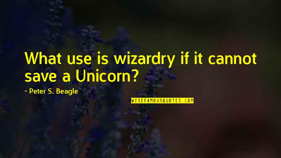 Manuais Adotados Quotes By Peter S. Beagle: What use is wizardry if it cannot save Manuais Adotados Quotes By Peter S. Beagle: What use is wizardry if it cannot save