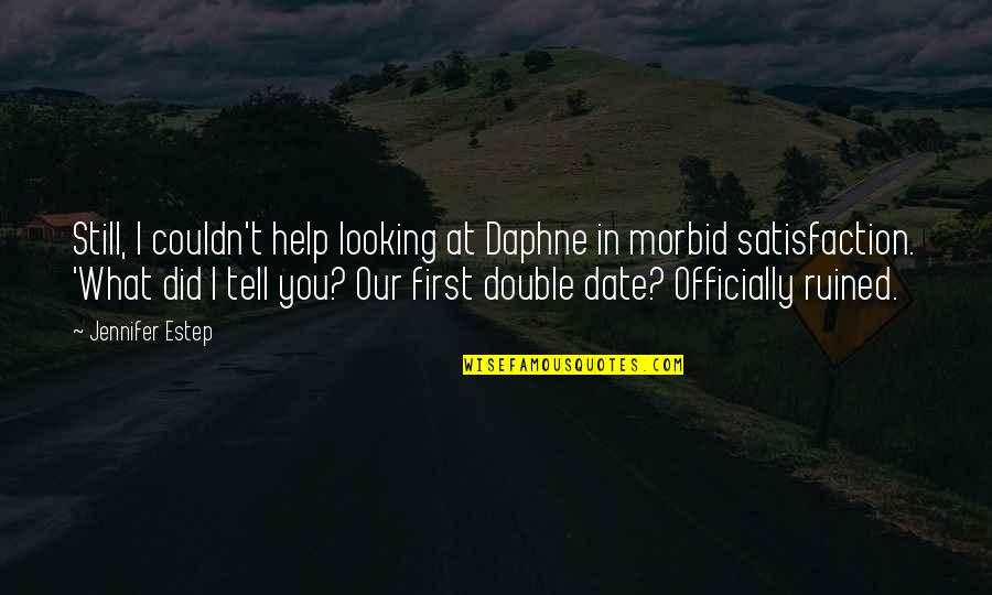 Manuela S Enz Quotes By Jennifer Estep: Still, I couldn't help looking at Daphne in Manuela S Enz Quotes By Jennifer Estep: Still, I couldn't help looking at Daphne in