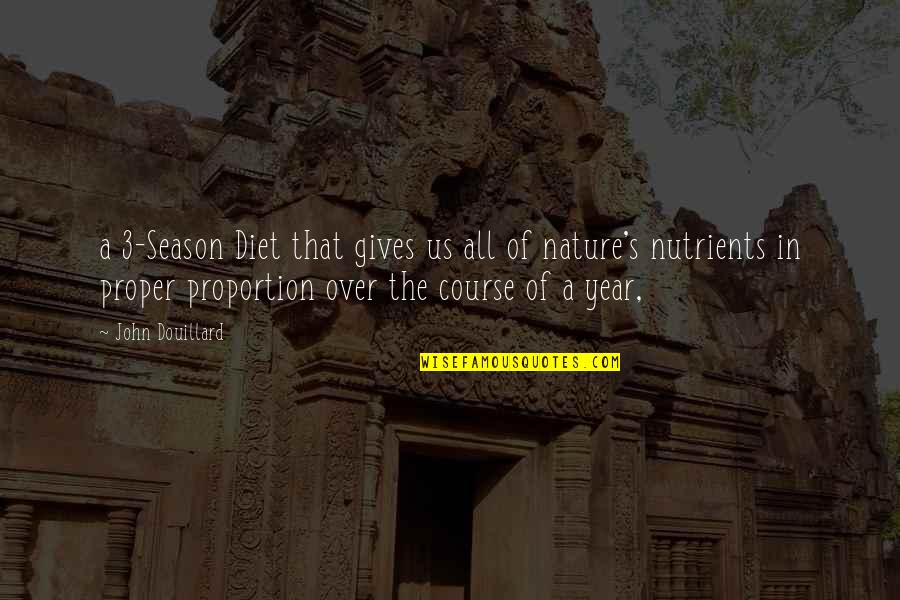 Manveer Komer Quotes By John Douillard: a 3-Season Diet that gives us all of