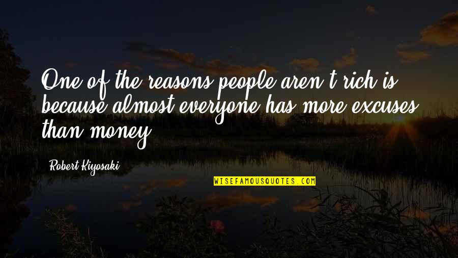 Mapagbiro Ang Tadhana Quotes By Robert Kiyosaki: One of the reasons people aren't rich is