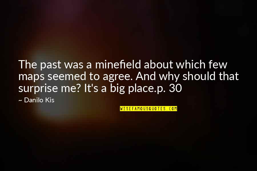 Maps And Quotes By Danilo Kis: The past was a minefield about which few