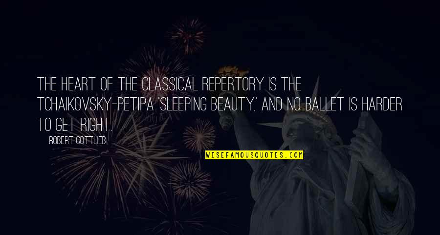 Maputi Konotatibo Quotes By Robert Gottlieb: The heart of the classical repertory is the Maputi Konotatibo Quotes By Robert Gottlieb: The heart of the classical repertory is the
