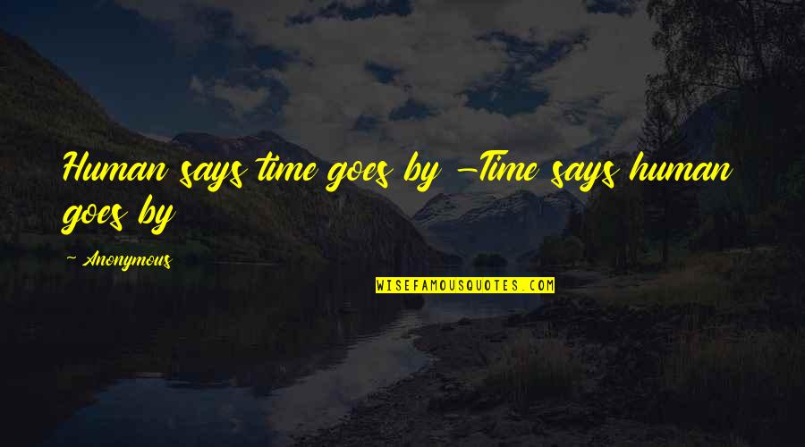 Maraboli As Time Quotes By Anonymous: Human says time goes by -Time says human Maraboli As Time Quotes By Anonymous: Human says time goes by -Time says human
