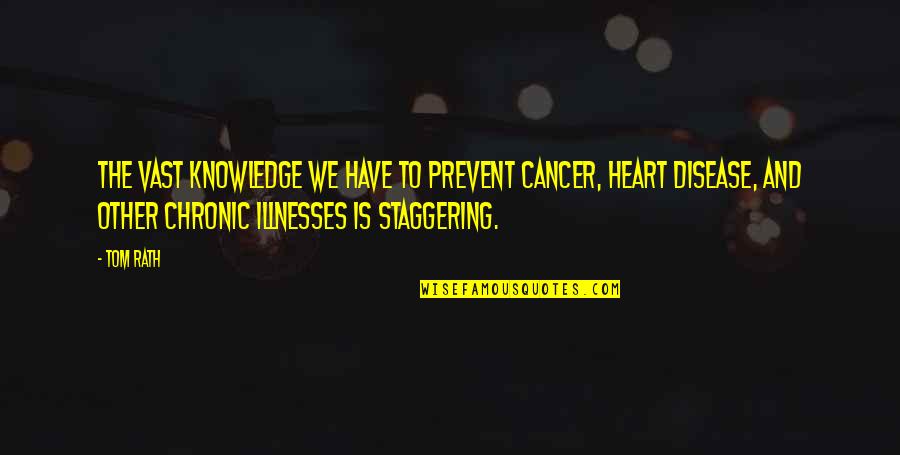 Marcellina Benallie Quotes By Tom Rath: The vast knowledge we have to prevent cancer, Marcellina Benallie Quotes By Tom Rath: The vast knowledge we have to prevent cancer,