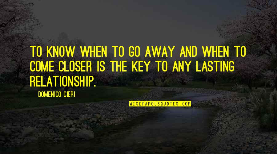 March The Month Quotes By Domenico Cieri: To know when to go away and when March The Month Quotes By Domenico Cieri: To know when to go away and when