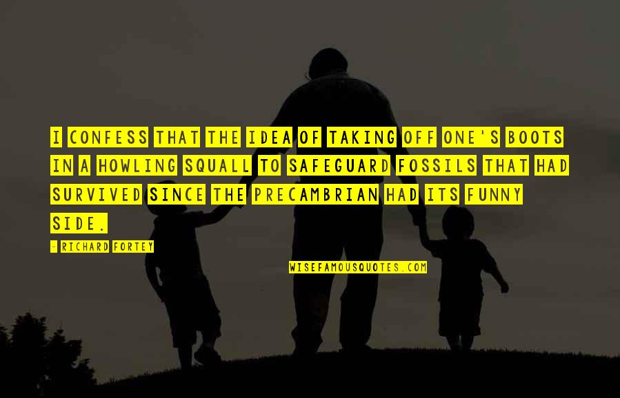 Marco Aurelio Latin Quotes By Richard Fortey: I confess that the idea of taking off Marco Aurelio Latin Quotes By Richard Fortey: I confess that the idea of taking off