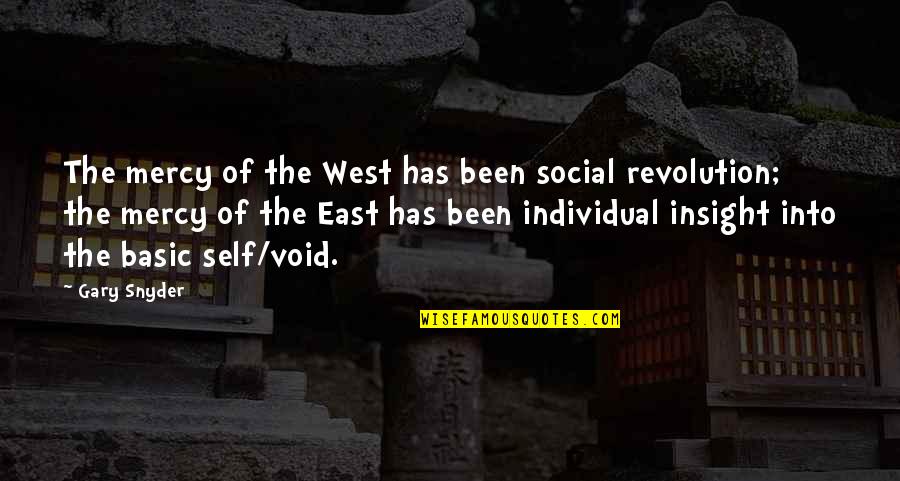 Marcus Underworld Quotes By Gary Snyder: The mercy of the West has been social