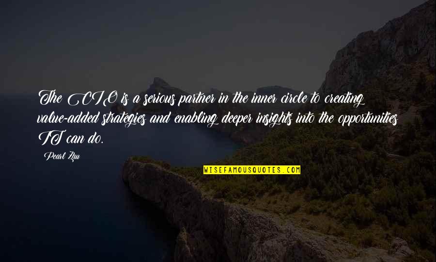 Marda Uchiha Quote Quotes By Pearl Zhu: The CIO is a serious partner in the Marda Uchiha Quote Quotes By Pearl Zhu: The CIO is a serious partner in the