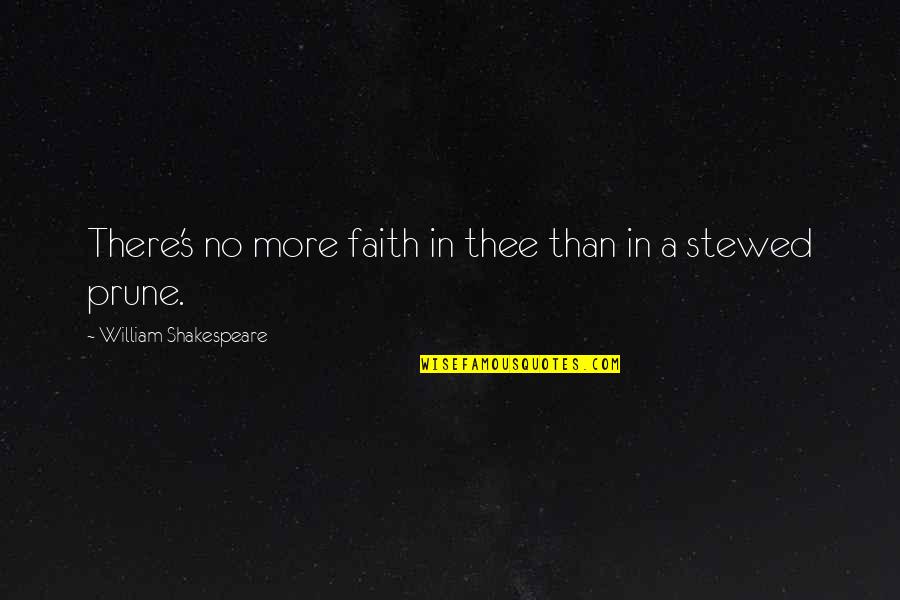 Marge Simpson Quotes Quotes By William Shakespeare: There's no more faith in thee than in