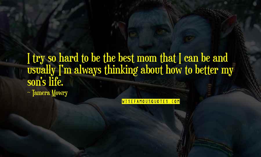 Maria Silvia Registry Quotes By Tamera Mowry: I try so hard to be the best Maria Silvia Registry Quotes By Tamera Mowry: I try so hard to be the best