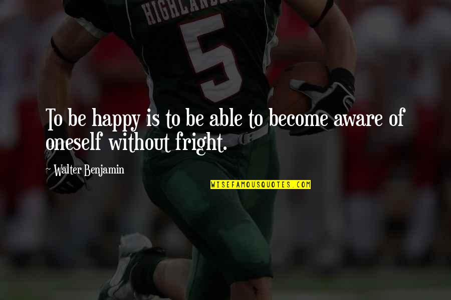 Marianina Oil Quotes By Walter Benjamin: To be happy is to be able to Marianina Oil Quotes By Walter Benjamin: To be happy is to be able to