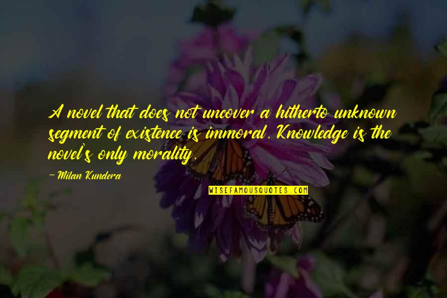 Marikoswonderland Quotes By Milan Kundera: A novel that does not uncover a hitherto Marikoswonderland Quotes By Milan Kundera: A novel that does not uncover a hitherto