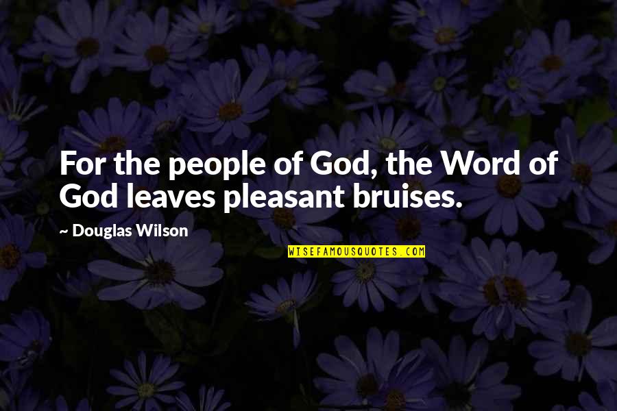 Marilyn Meberg Quotes By Douglas Wilson: For the people of God, the Word of