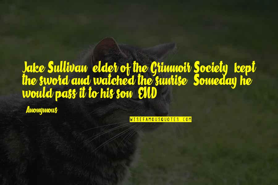 Mark Mittelberg Quotes By Anonymous: Jake Sullivan, elder of the Grimnoir Society, kept Mark Mittelberg Quotes By Anonymous: Jake Sullivan, elder of the Grimnoir Society, kept