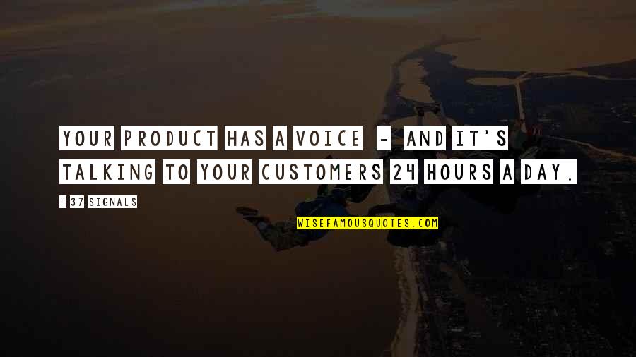 Markedly Heterogeneous Quotes By 37 Signals: Your product has a voice - and it's