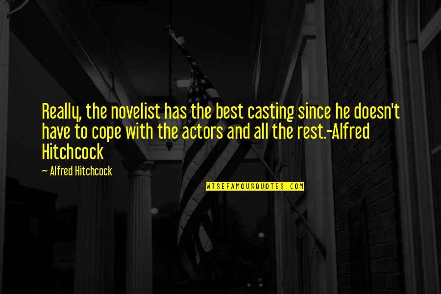 Market Index Quotes By Alfred Hitchcock: Really, the novelist has the best casting since Market Index Quotes By Alfred Hitchcock: Really, the novelist has the best casting since