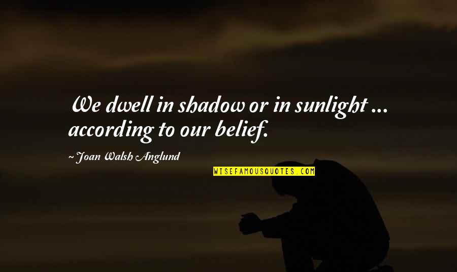 Marketplace Of Ideas Quotes By Joan Walsh Anglund: We dwell in shadow or in sunlight ... Marketplace Of Ideas Quotes By Joan Walsh Anglund: We dwell in shadow or in sunlight ...