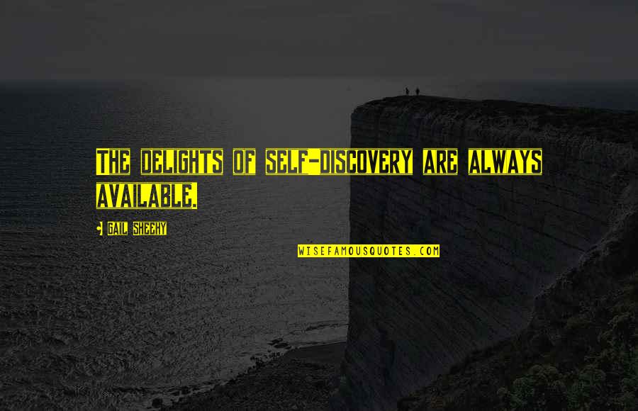 Maroon Luther King Jr Quotes By Gail Sheehy: The delights of self-discovery are always available. Maroon Luther King Jr Quotes By Gail Sheehy: The delights of self-discovery are always available.