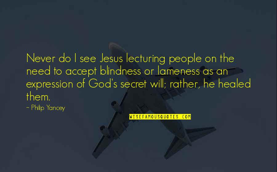 Martin Rutte Quotes By Philip Yancey: Never do I see Jesus lecturing people on Martin Rutte Quotes By Philip Yancey: Never do I see Jesus lecturing people on
