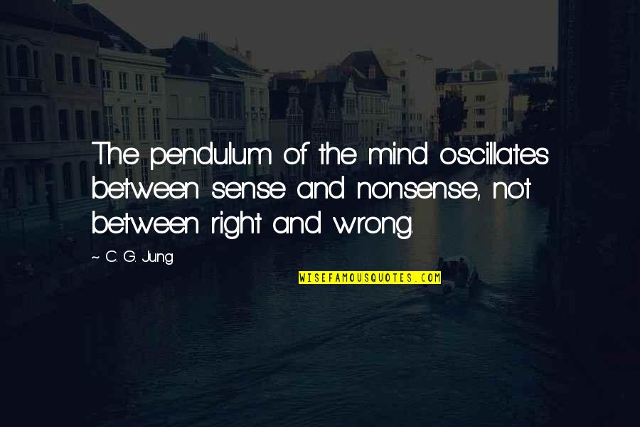 Marvel Heroes Colossus Quotes By C. G. Jung: The pendulum of the mind oscillates between sense Marvel Heroes Colossus Quotes By C. G. Jung: The pendulum of the mind oscillates between sense