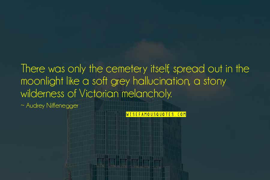 Mary Margaret Mcbride Quotes By Audrey Niffenegger: There was only the cemetery itself, spread out