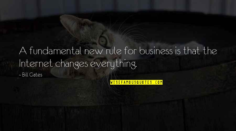 Mary Margaret Quotes By Bill Gates: A fundamental new rule for business is that