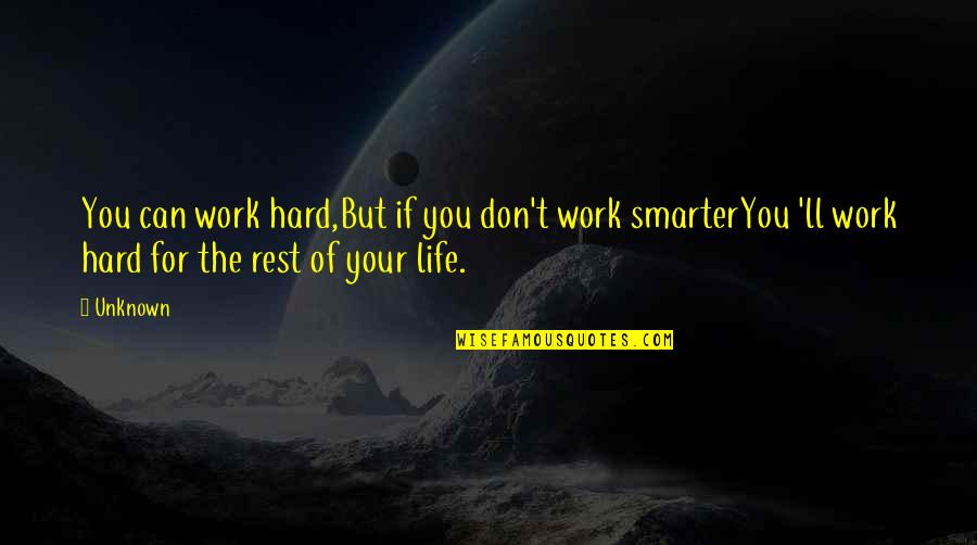 Mashid Rizzone Quotes By Unknown: You can work hard,But if you don't work