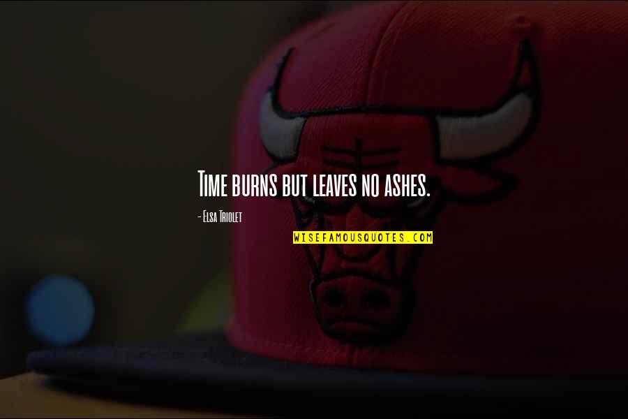 Masouras Giorgos Quotes By Elsa Triolet: Time burns but leaves no ashes. Masouras Giorgos Quotes By Elsa Triolet: Time burns but leaves no ashes.