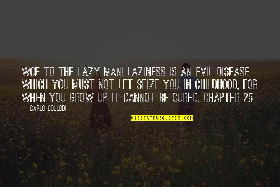 Masselink Hall Quotes By Carlo Collodi: Woe to the lazy man! Laziness is an
