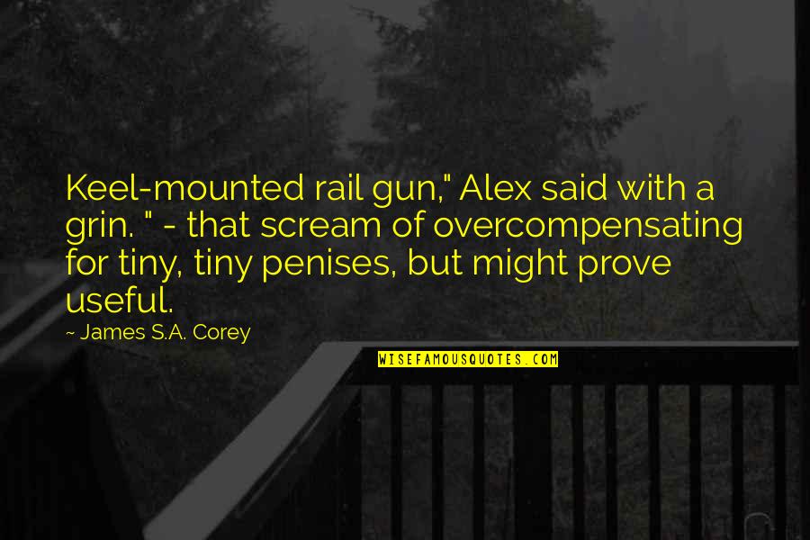 Masteron 100 Quotes By James S.A. Corey: Keel-mounted rail gun," Alex said with a grin. Masteron 100 Quotes By James S.A. Corey: Keel-mounted rail gun," Alex said with a grin.