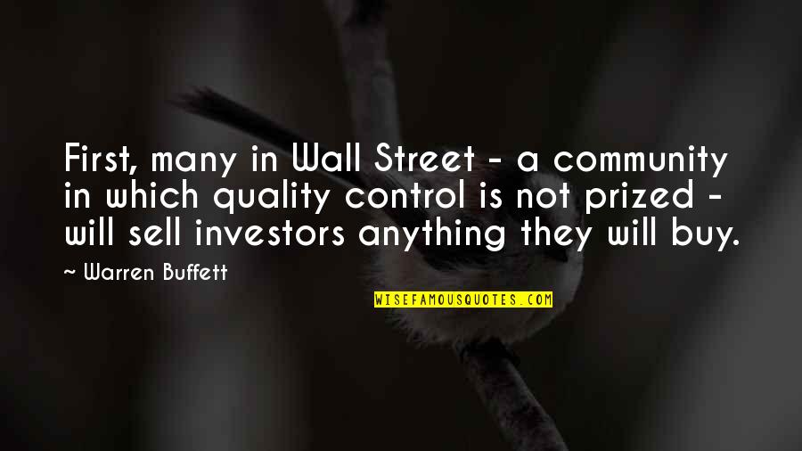 Masunori Quotes By Warren Buffett: First, many in Wall Street - a community Masunori Quotes By Warren Buffett: First, many in Wall Street - a community