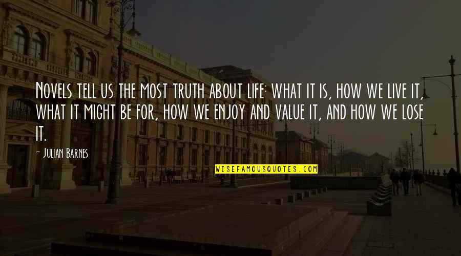 Matallana De Torio Quotes By Julian Barnes: Novels tell us the most truth about life: Matallana De Torio Quotes By Julian Barnes: Novels tell us the most truth about life:
