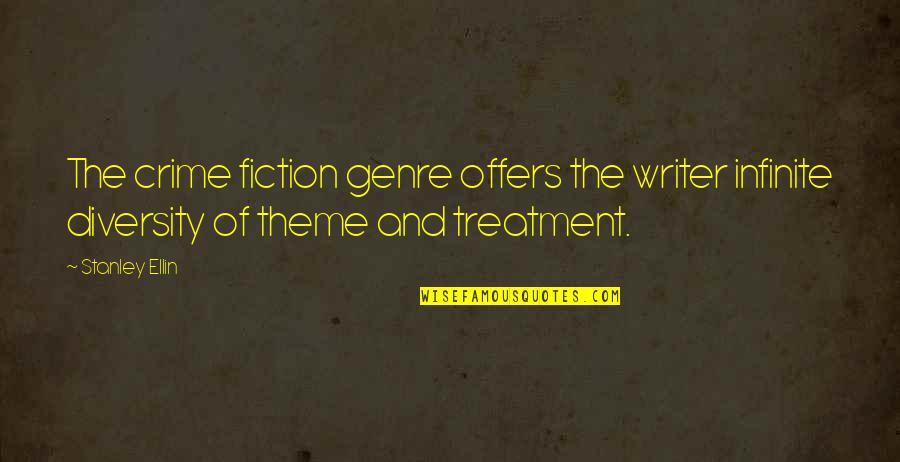 Materialien Der Quotes By Stanley Ellin: The crime fiction genre offers the writer infinite Materialien Der Quotes By Stanley Ellin: The crime fiction genre offers the writer infinite