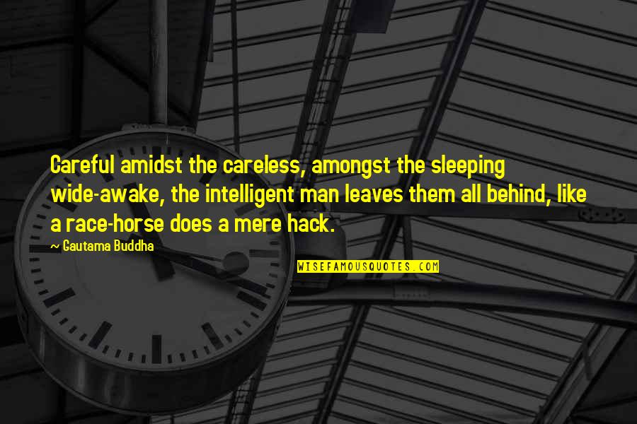 Matherstein Quotes By Gautama Buddha: Careful amidst the careless, amongst the sleeping wide-awake, Matherstein Quotes By Gautama Buddha: Careful amidst the careless, amongst the sleeping wide-awake,